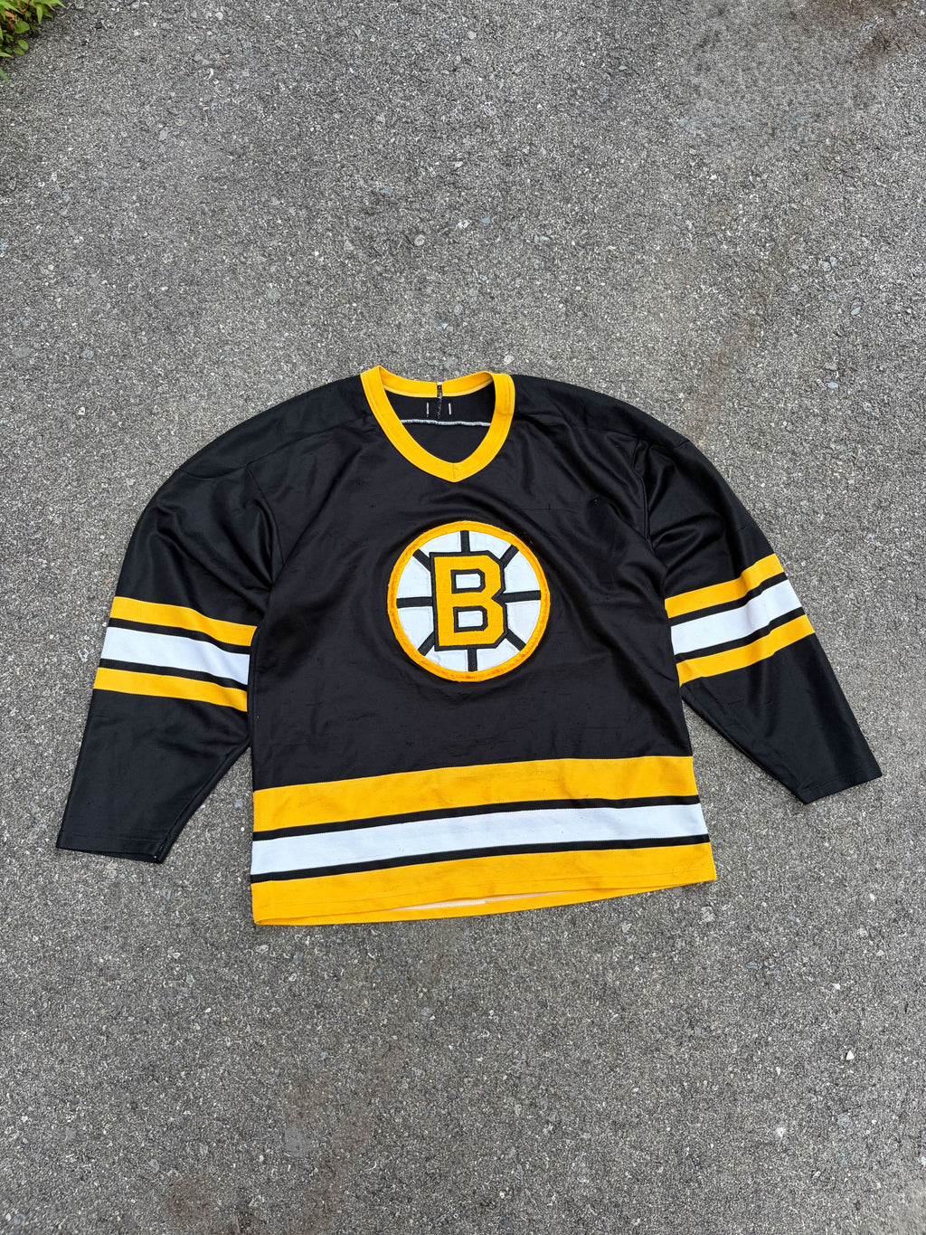 Vintage 90s Boston Bruins NHL Home Hockey Jersey Size Medium