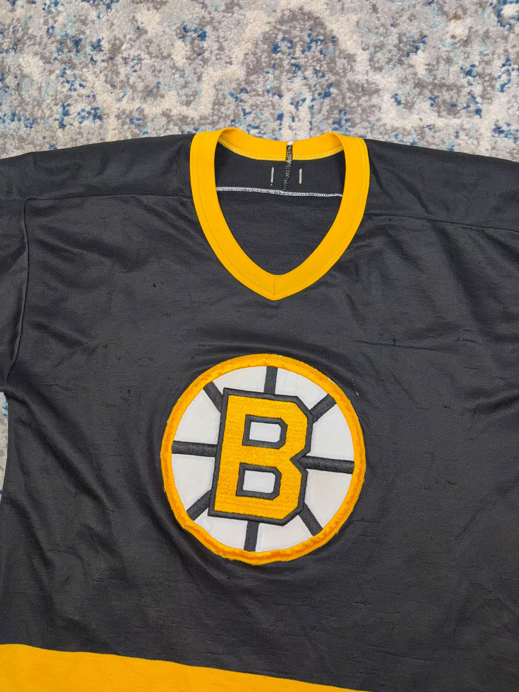Vintage 90s Boston Bruins NHL Home Hockey Jersey Size Medium