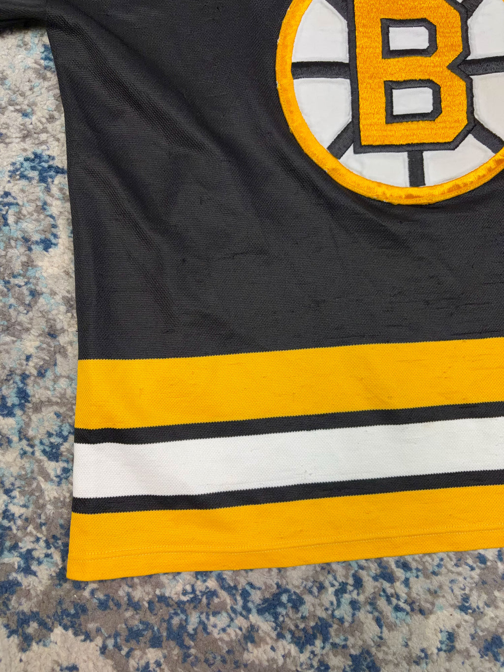 Vintage 90s Boston Bruins NHL Home Hockey Jersey Size Medium