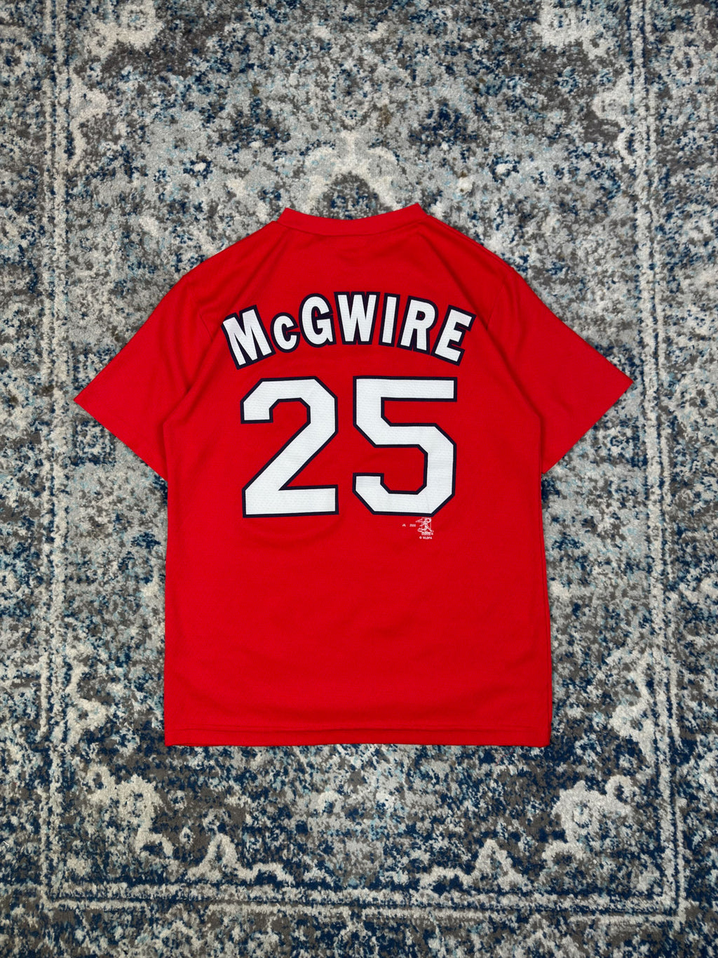 Vintage 2000 Mark McGwire #25 St. Louis Cardinals MLB Baseball Jersey Size Medium