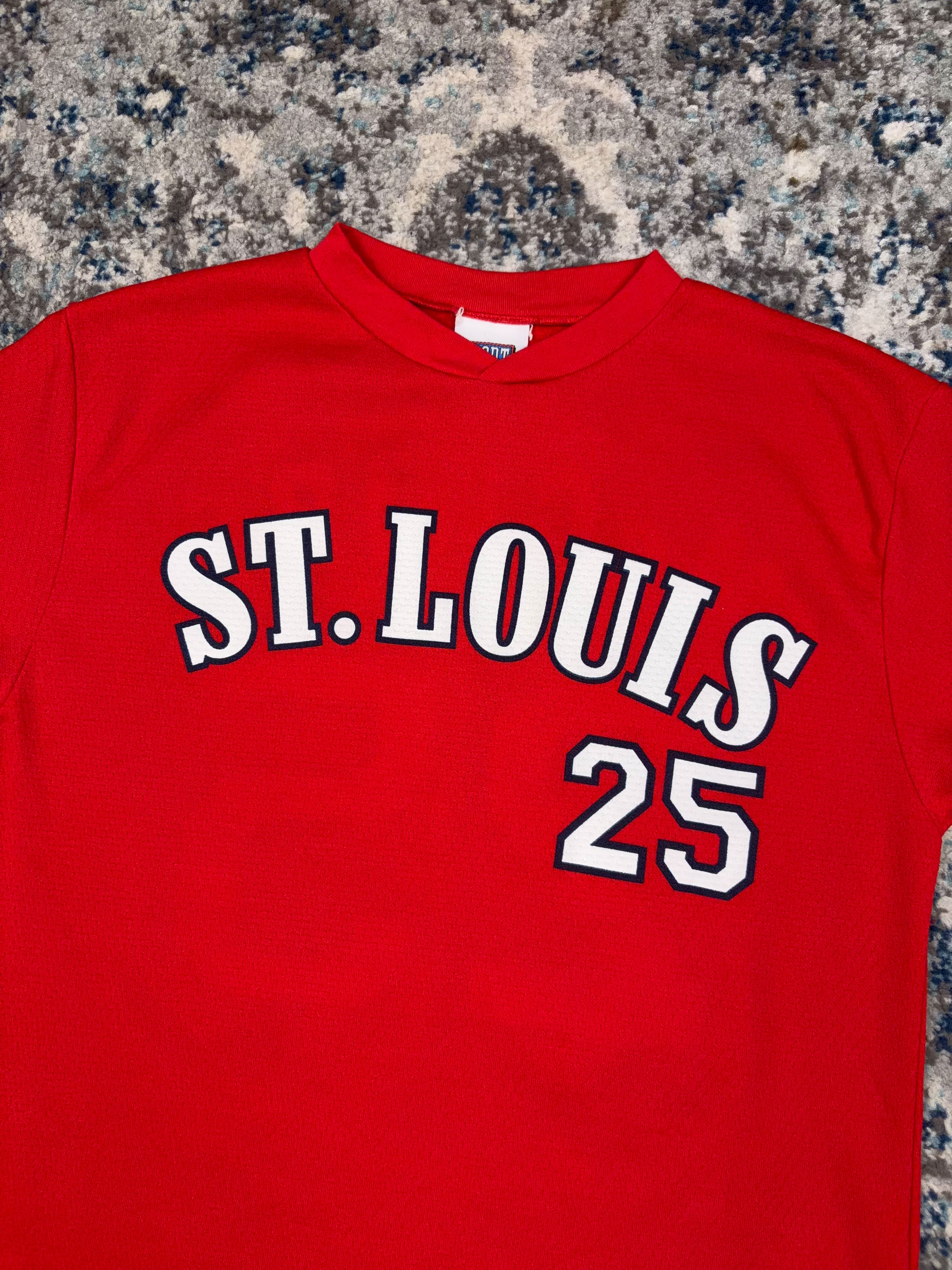 Vintage 2000 Mark McGwire #25 St. Louis Cardinals MLB Baseball Jersey Size Medium
