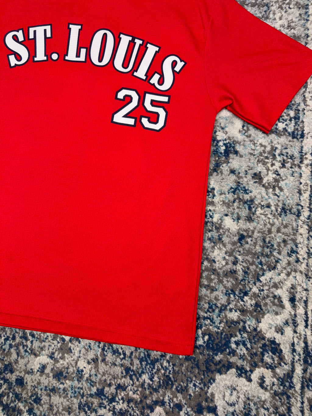 Vintage 2000 Mark McGwire #25 St. Louis Cardinals MLB Baseball Jersey Size Medium