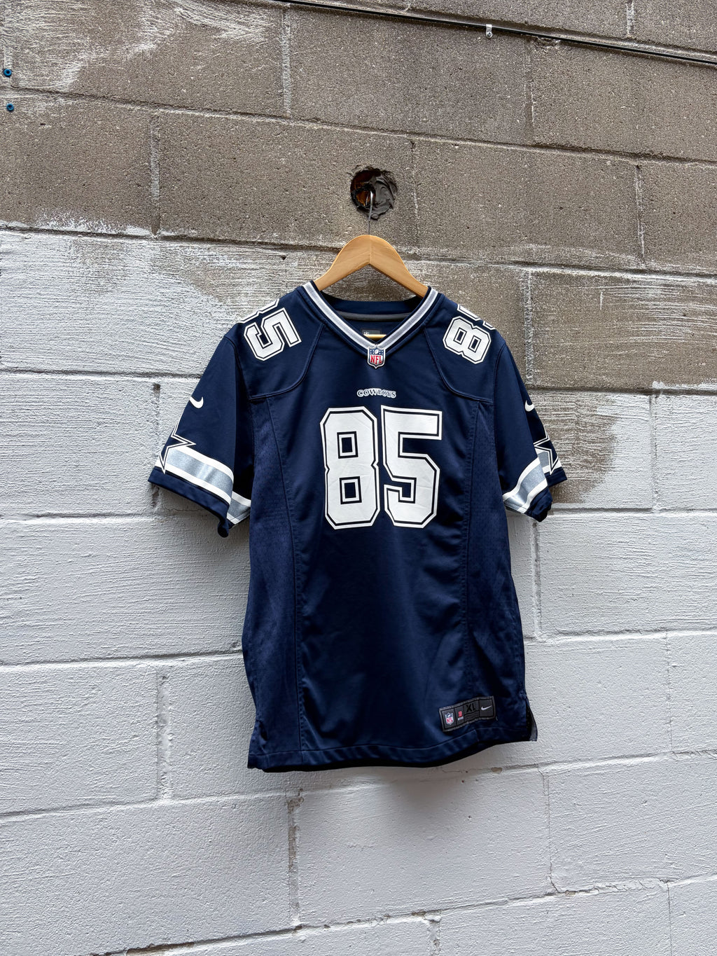 Drew Ogletree #85 Dallas Cowboys NFL Nike Football Jersey Size XL YOUTH