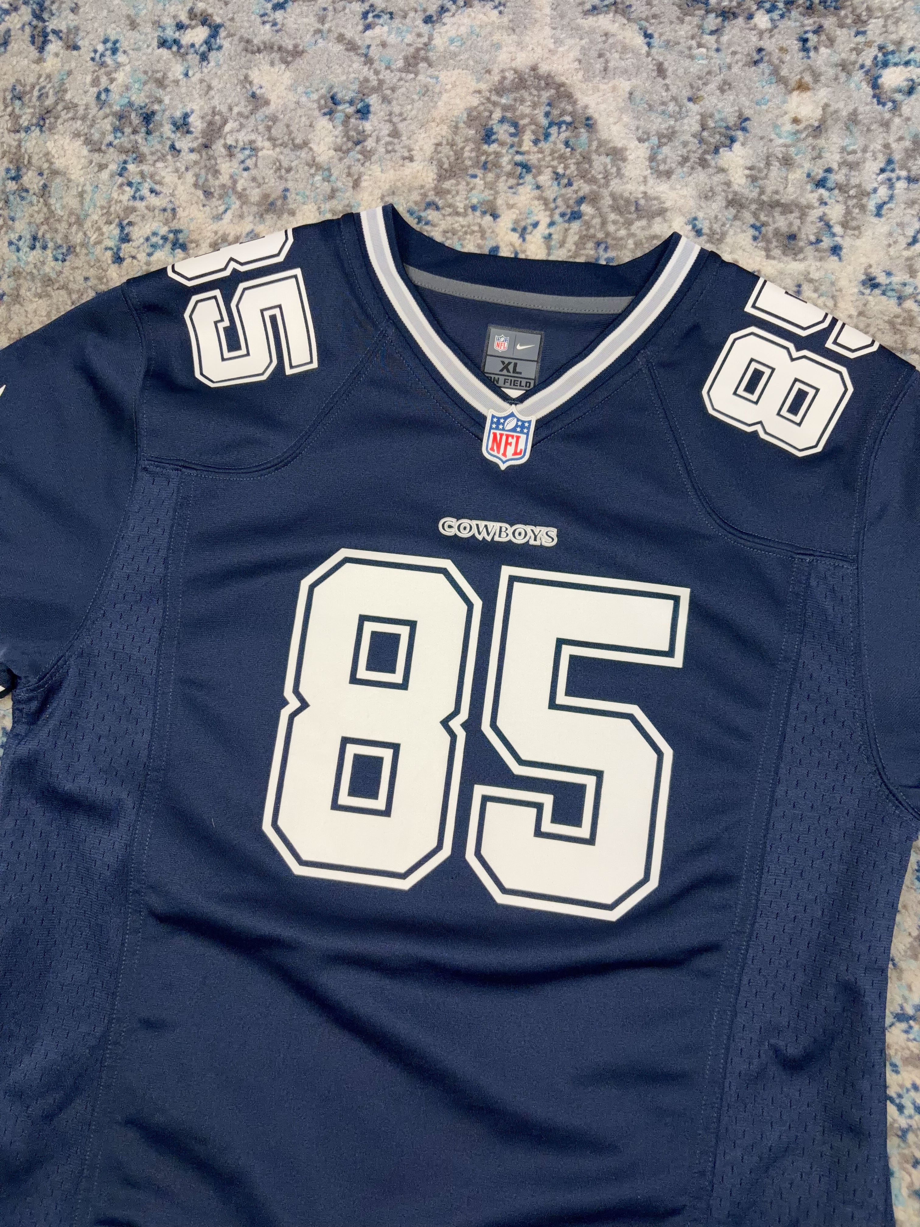 Drew Ogletree #85 Dallas Cowboys NFL Nike Football Jersey Size XL YOUTH
