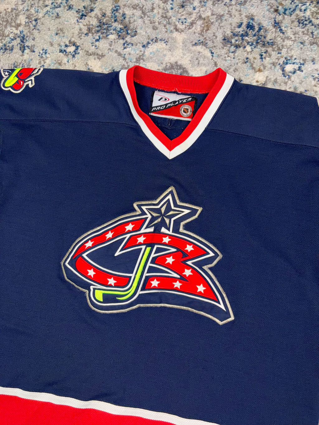 Vintage 99-00s Columbus Blue Jackets NHL Hockey Jersey Size XL
