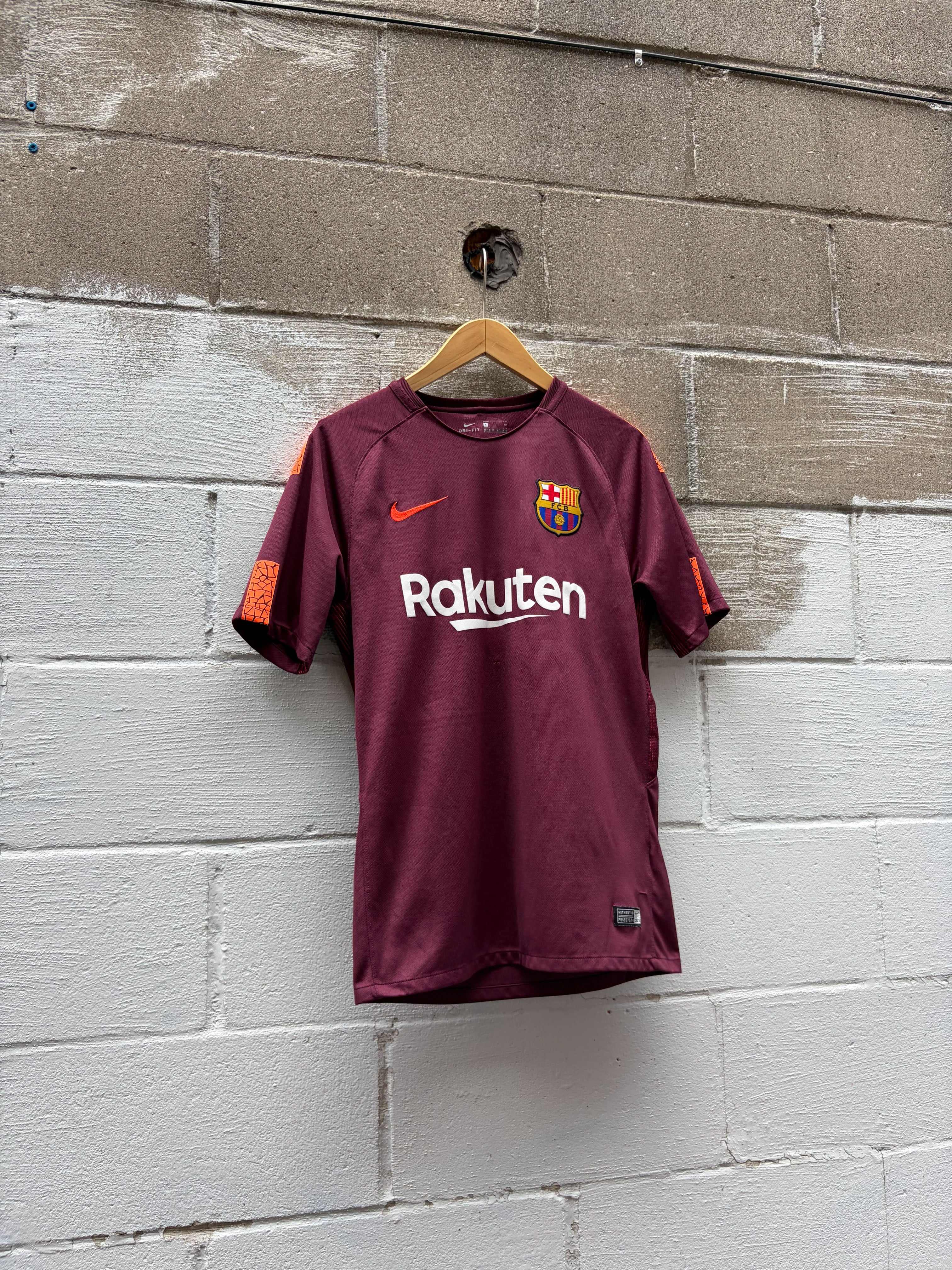 2017 FC Barcelona Nike Third Soccer Jersey Size Small