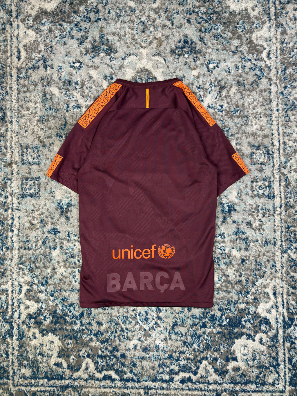 2017 FC Barcelona Nike Third Soccer Jersey Size Small