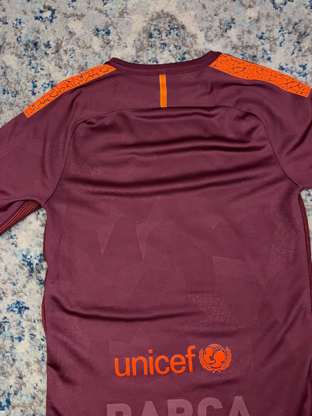 2017 FC Barcelona Nike Third Soccer Jersey Size Small