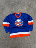 Vintage 90s New York Islanders CCM Maska Hockey Jersey Size Medium