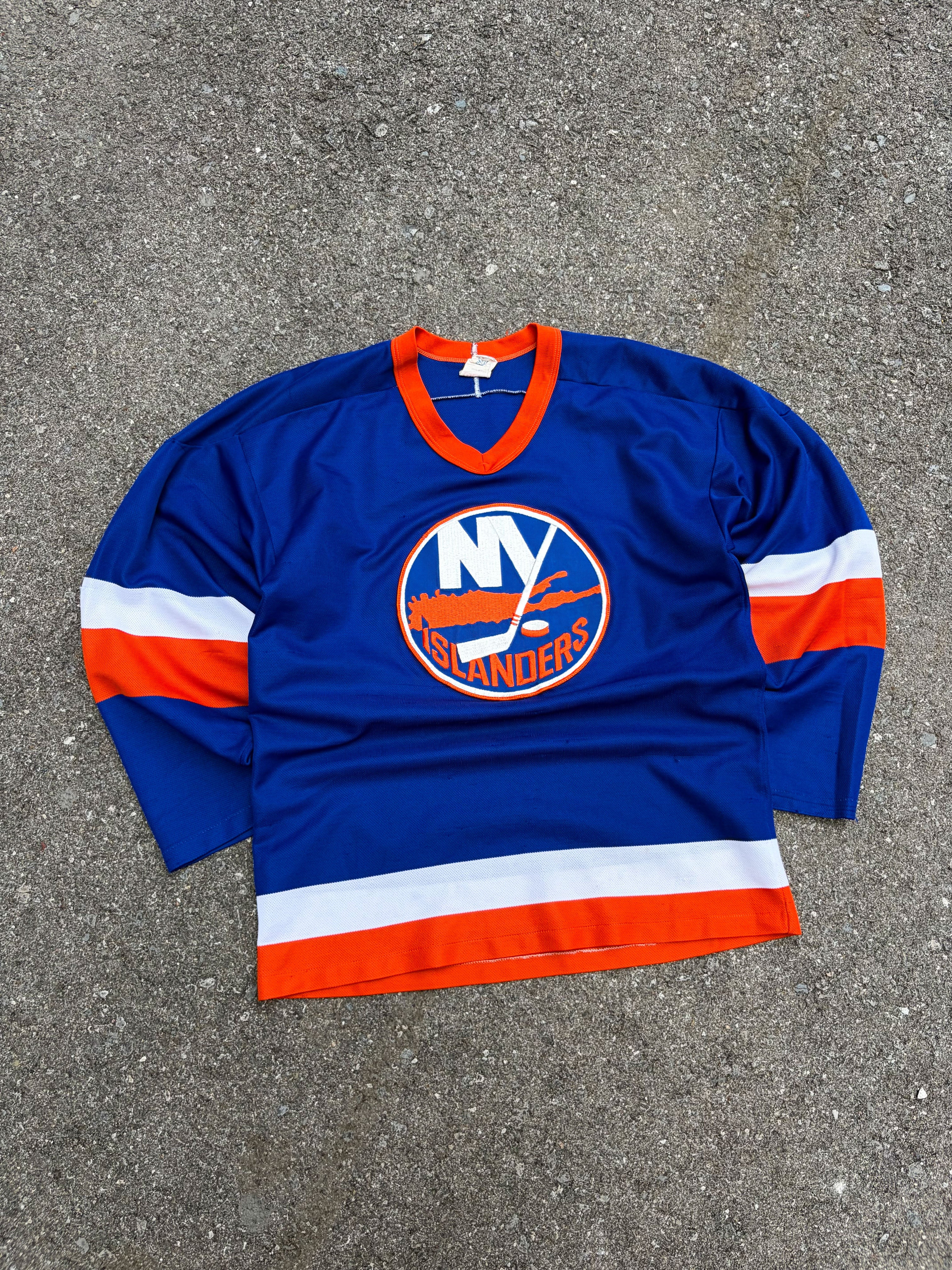 Vintage 90s New York Islanders CCM Maska Hockey Jersey Size Medium