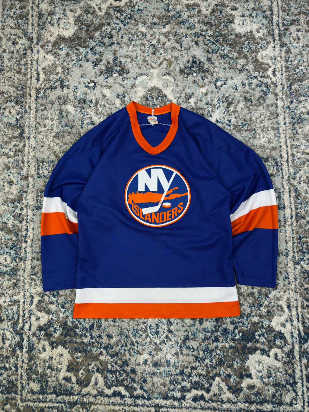 Vintage 90s New York Islanders CCM Maska Hockey Jersey Size Medium