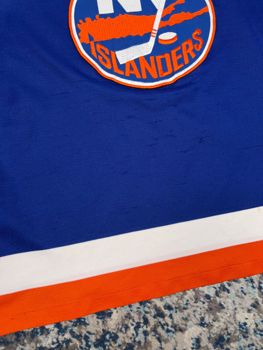 Vintage 90s New York Islanders CCM Maska Hockey Jersey Size Medium
