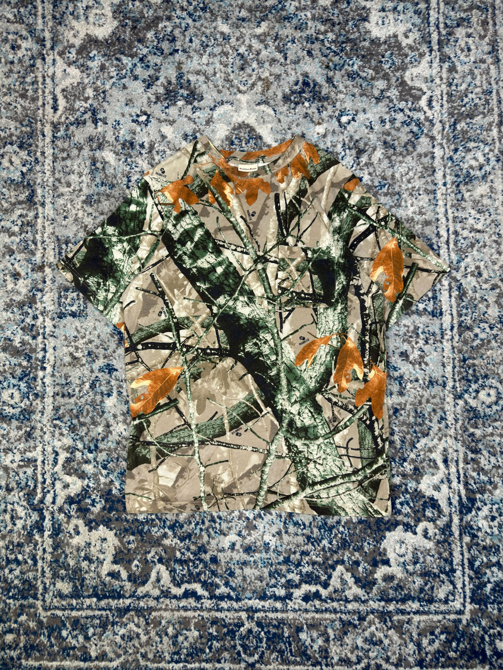 Vintage Outfitters Ridge Fusion 3-D Tree Camo Hunting T-Shirt Size Medium