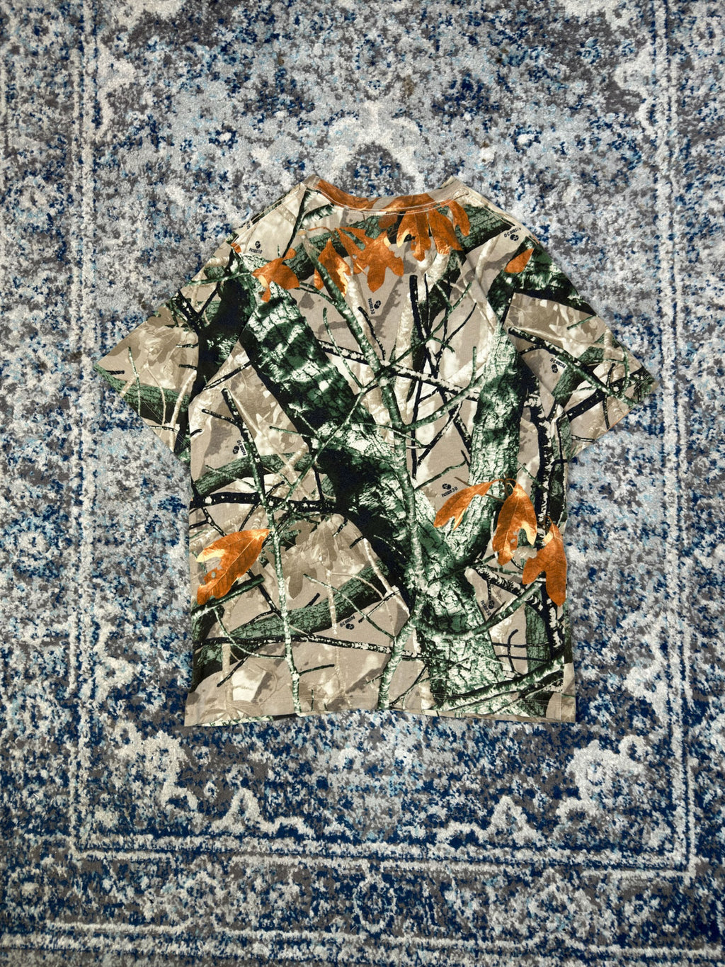 Vintage Outfitters Ridge Fusion 3-D Tree Camo Hunting T-Shirt Size Medium