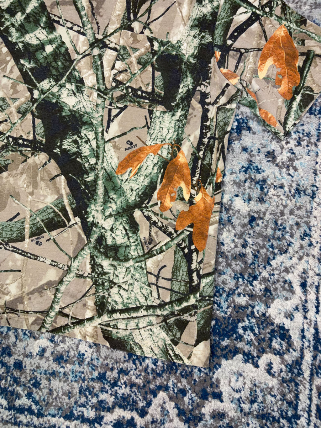Vintage Outfitters Ridge Fusion 3-D Tree Camo Hunting T-Shirt Size Medium