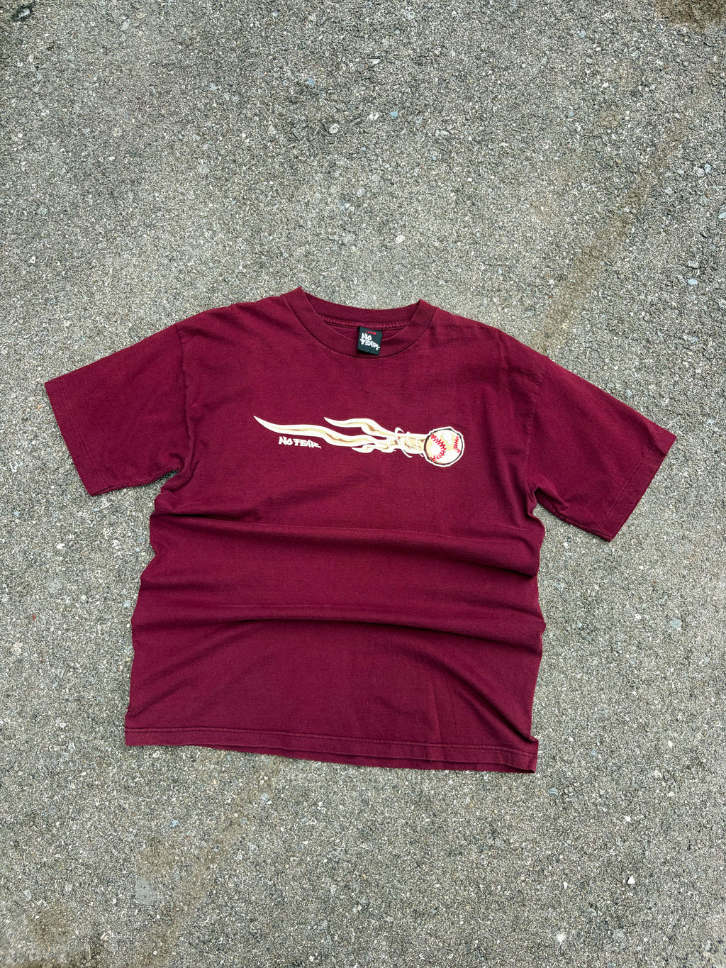 Vintage 1996 No Fear If You Can't Stand The Heat T-Shirt Size Large