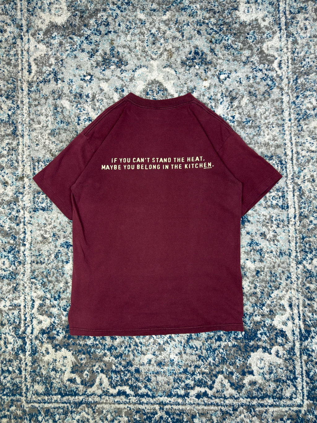 Vintage 1996 No Fear If You Can't Stand The Heat T-Shirt Size Large