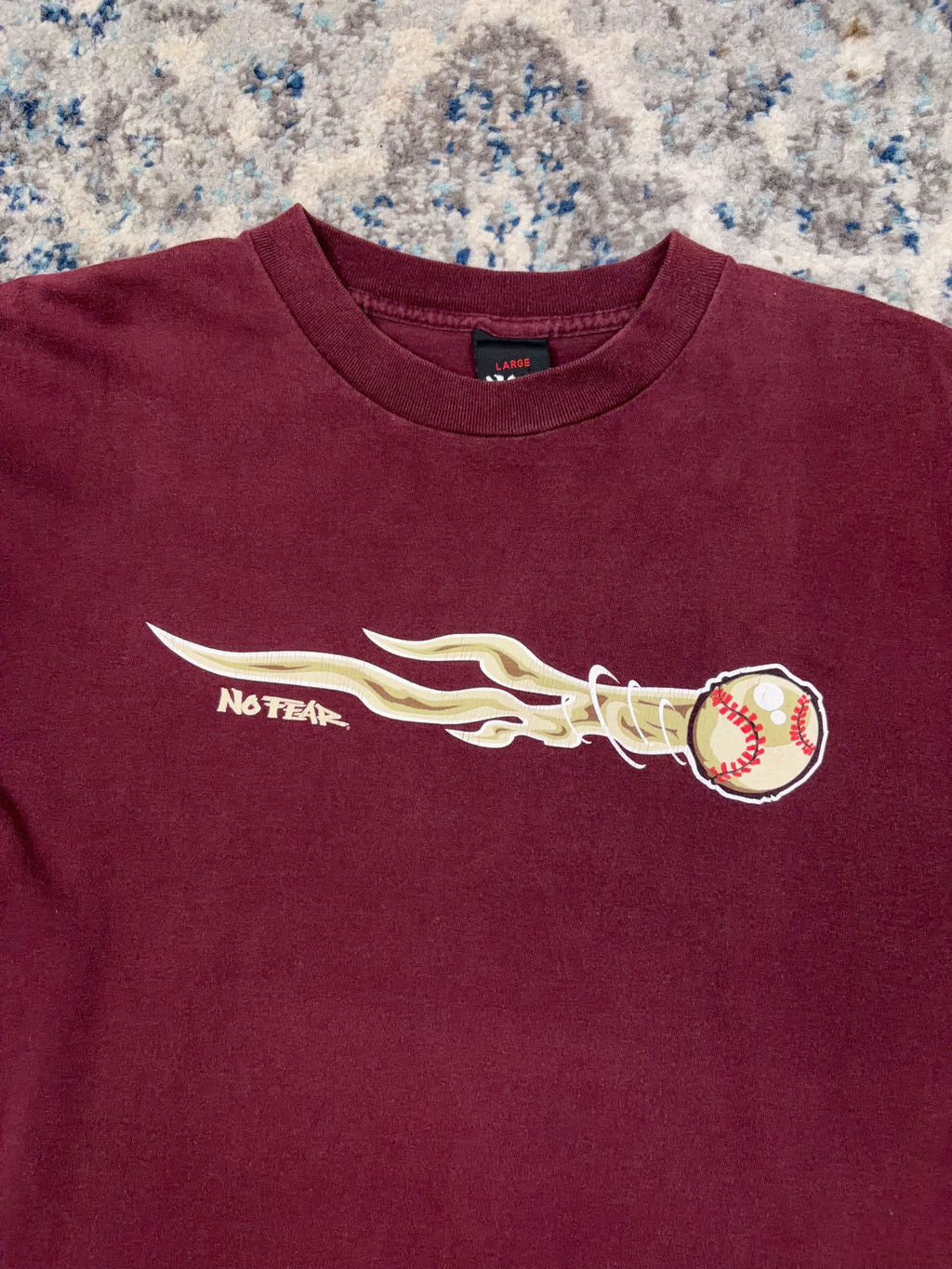 Vintage 1996 No Fear If You Can't Stand The Heat T-Shirt Size Large