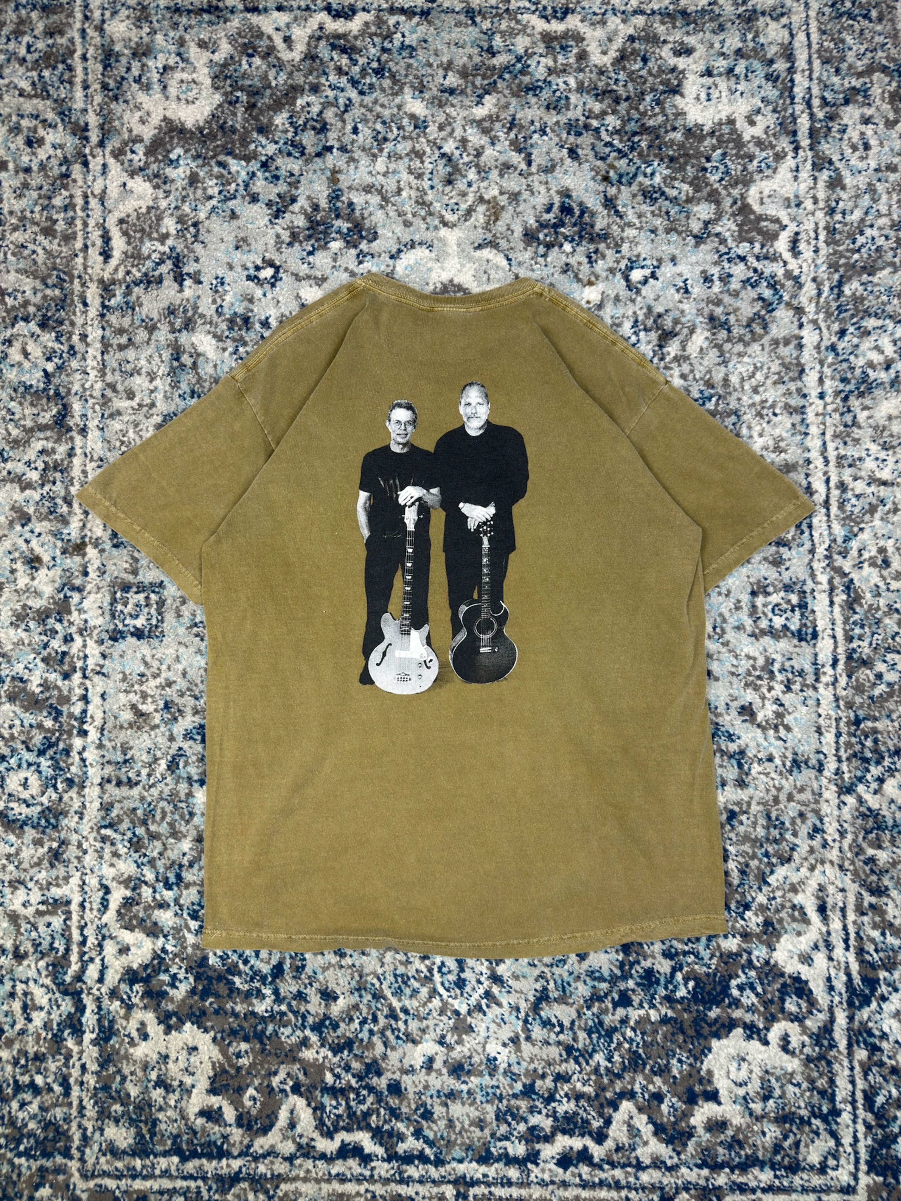 Vintage Hot Tuna Blues Rock Music Graphic Promo Jorma & Jack T-Shirt Size Large