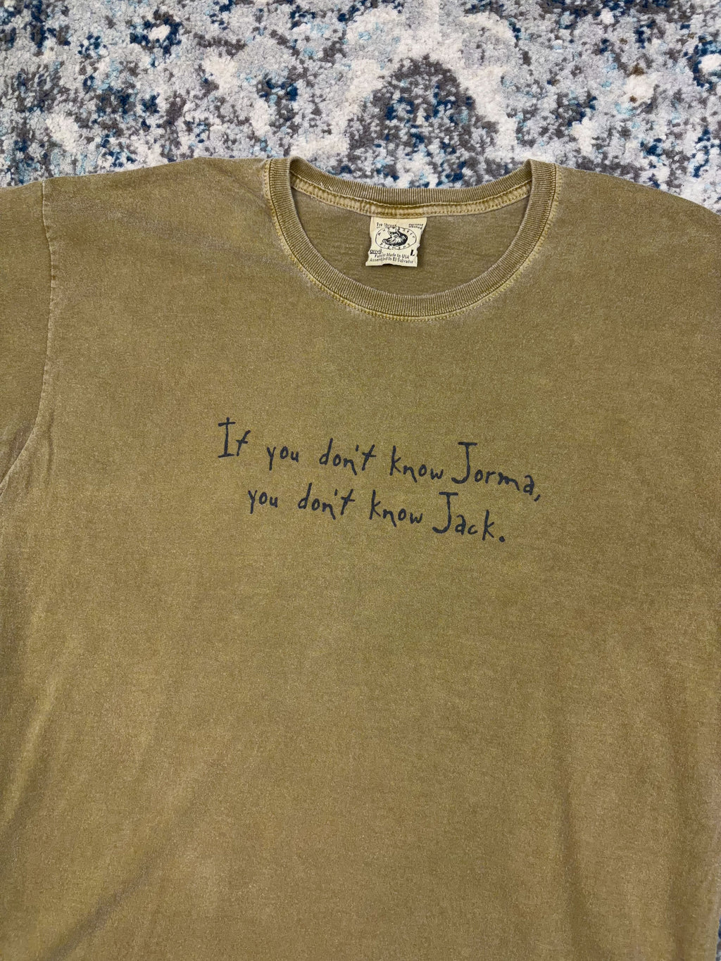 Vintage Hot Tuna Blues Rock Music Graphic Promo Jorma & Jack T-Shirt Size Large