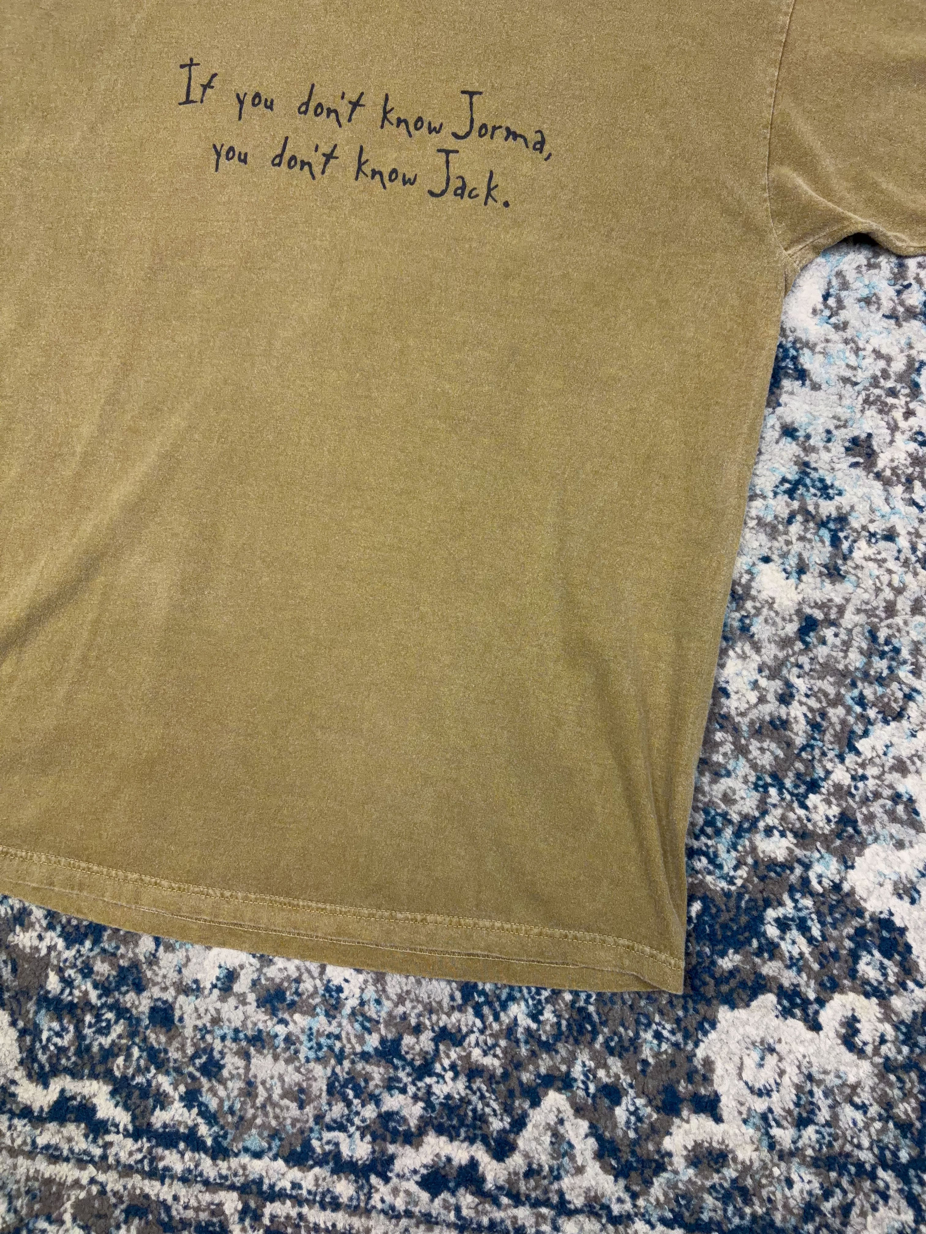 Vintage Hot Tuna Blues Rock Music Graphic Promo Jorma & Jack T-Shirt Size Large