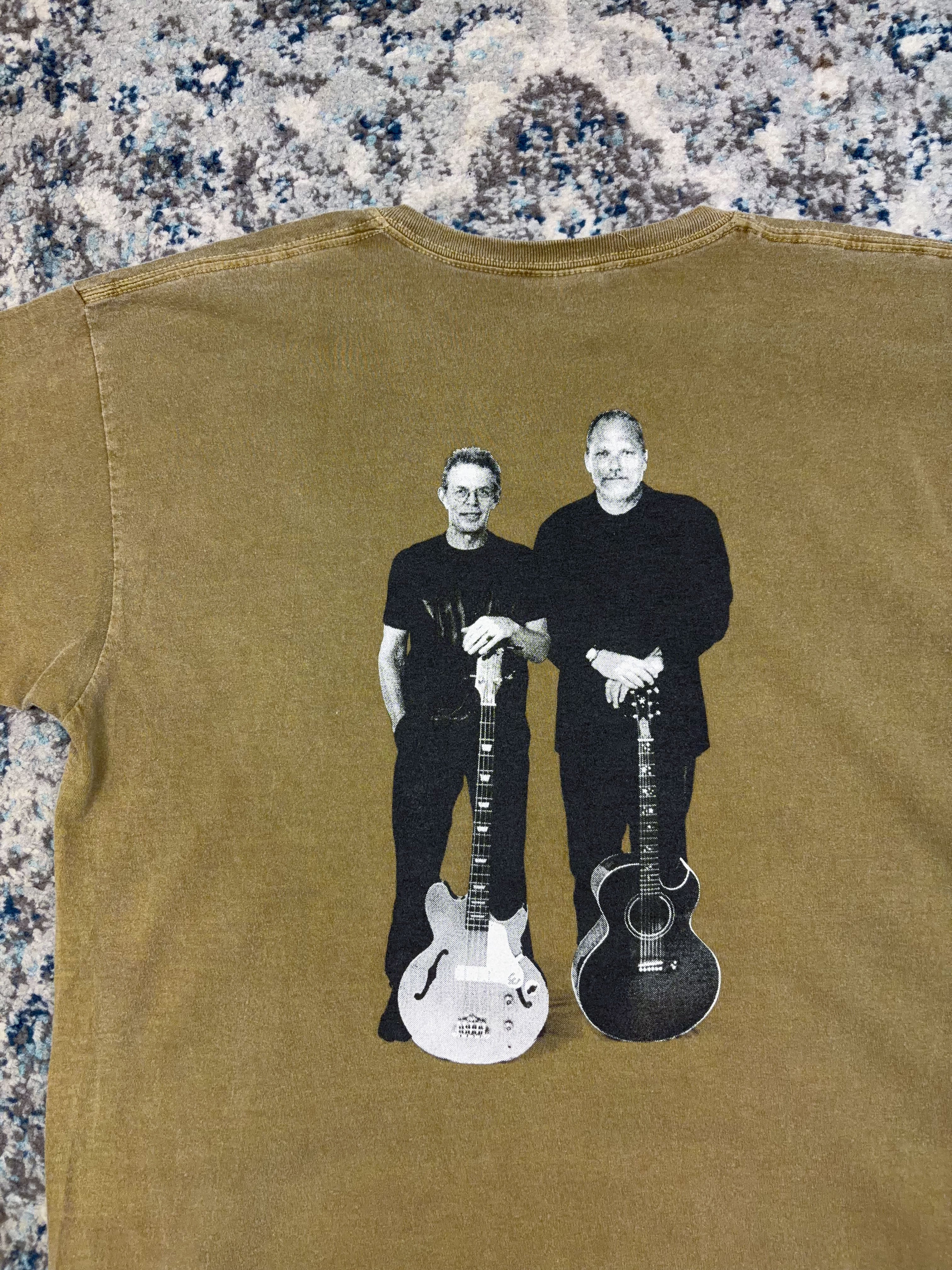 Vintage Hot Tuna Blues Rock Music Graphic Promo Jorma & Jack T-Shirt Size Large