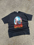 Vintage 1995 Nebraska Cornhuskers NCAA Helmet Graphic National Champs T-Shirt Size 2XL