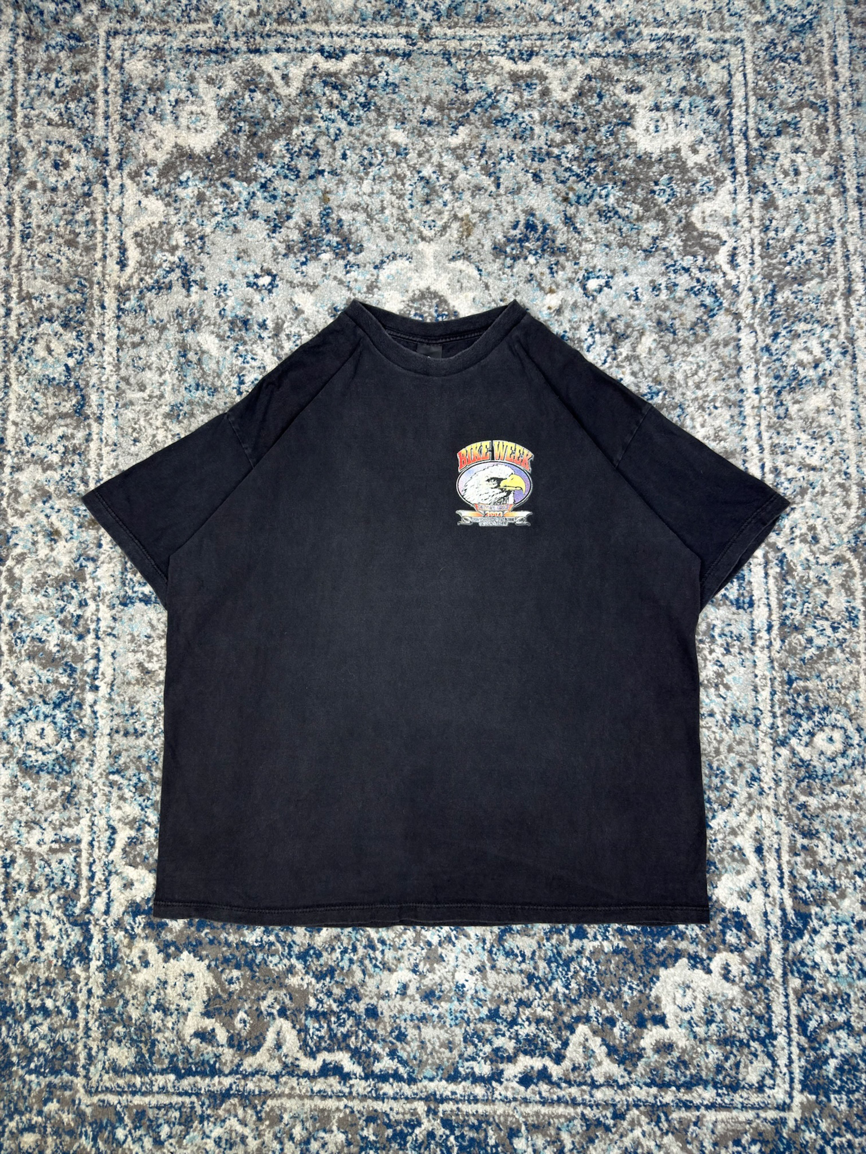 Vintage 2002 Harley Davidson Daytona Bike Week Eagle Graphic T-Shirt Size 2XL