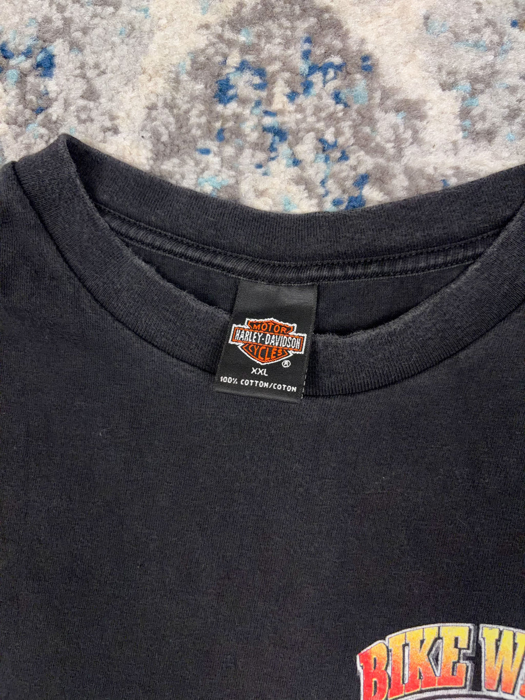 Vintage 2002 Harley Davidson Daytona Bike Week Eagle Graphic T-Shirt Size 2XL