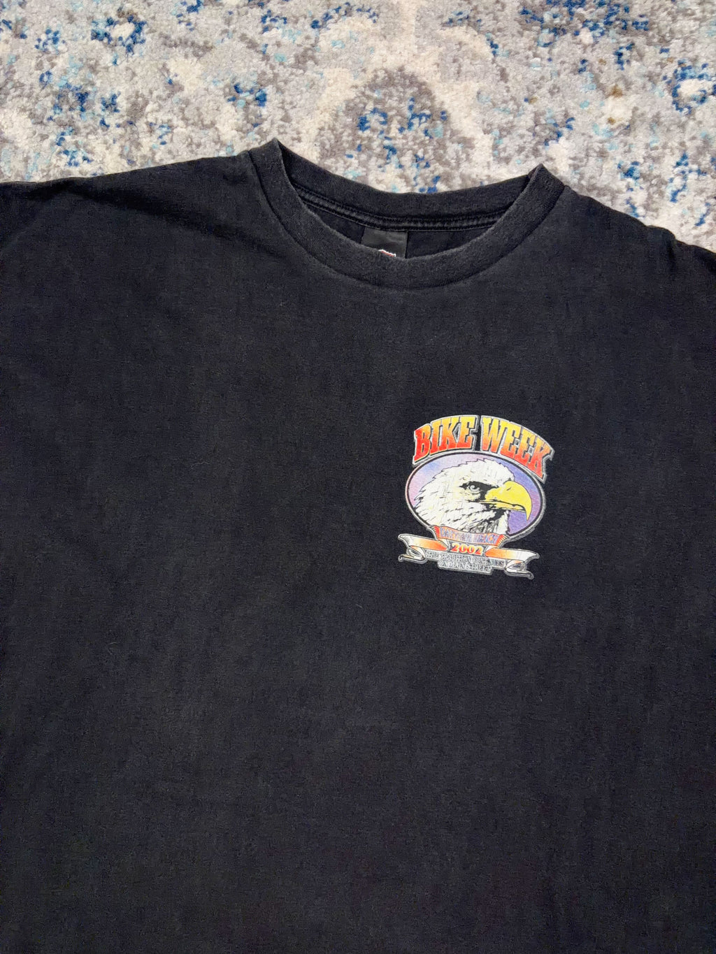 Vintage 2002 Harley Davidson Daytona Bike Week Eagle Graphic T-Shirt Size 2XL