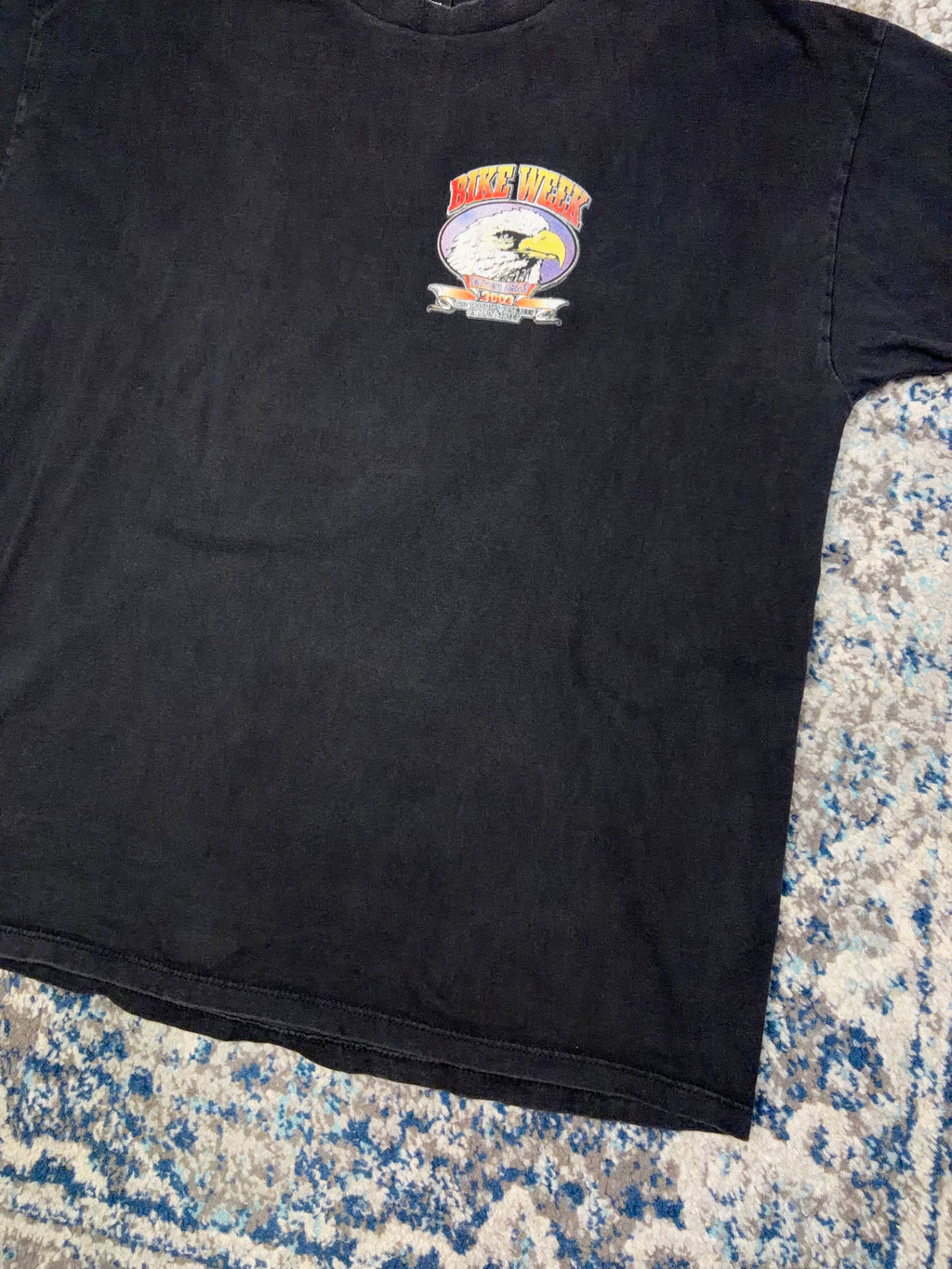 Vintage 2002 Harley Davidson Daytona Bike Week Eagle Graphic T-Shirt Size 2XL