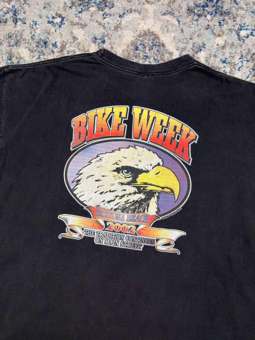 Vintage 2002 Harley Davidson Daytona Bike Week Eagle Graphic T-Shirt Size 2XL