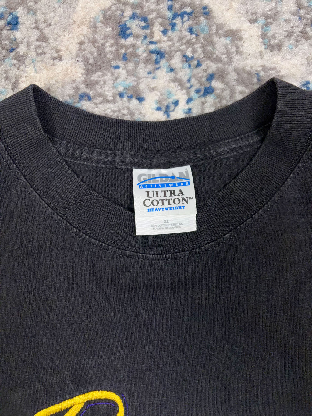Vintage 2000 Baltimore Ravens NFL AFC Champions Embroidered T-Shirt Size XL