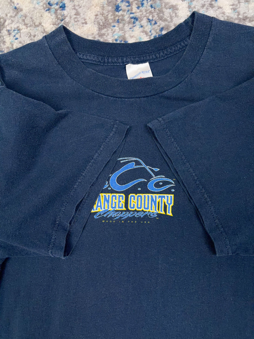 Vintage 2004 Orange County Choppers Made In The USA Graphic T-Shirt Size Large