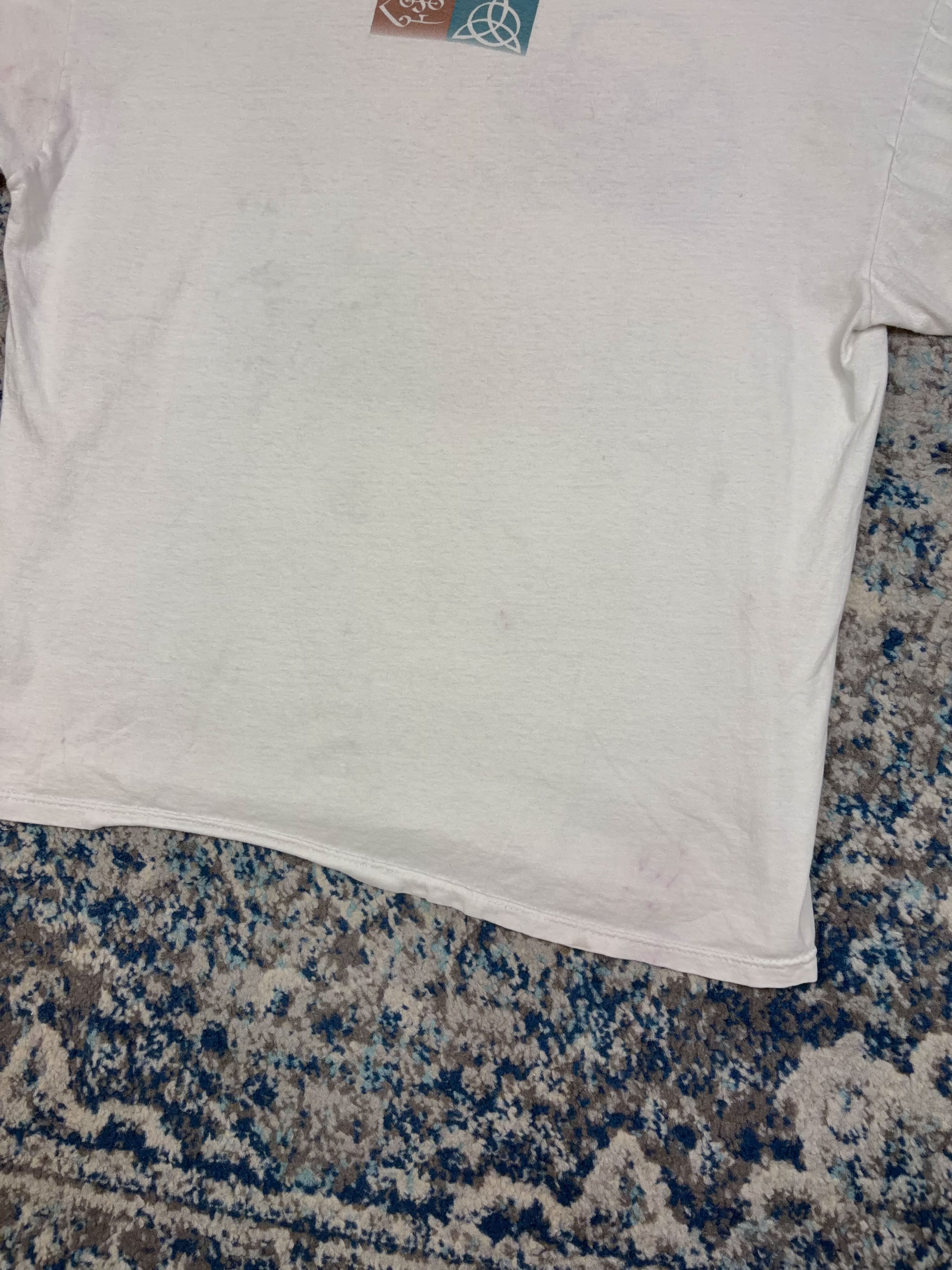 Vintage 90s Led Zeppelin IV Logos Rock Music Promo Spellout T-Shirt Size XL
