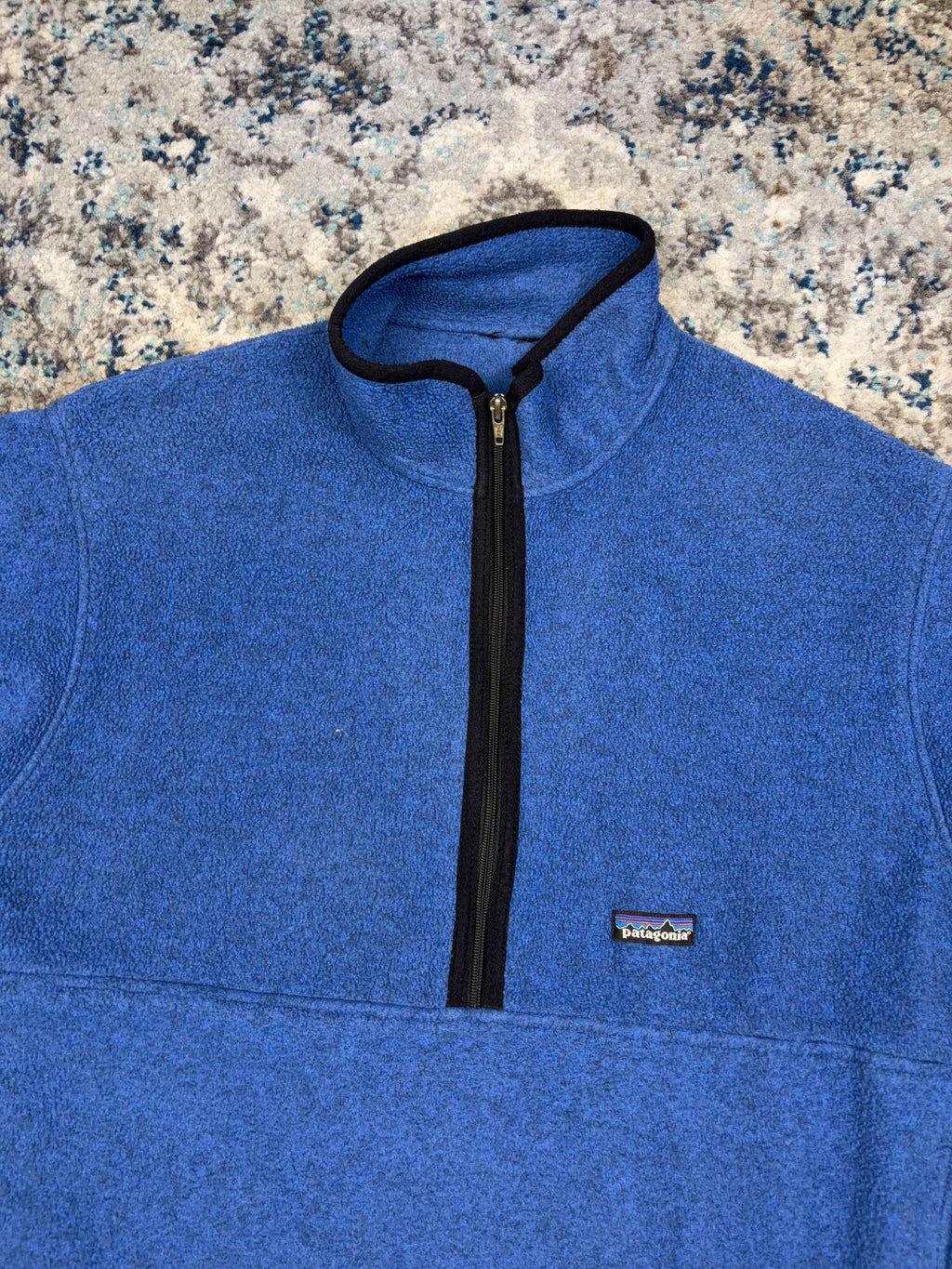Vintage 90s Patagonia Synchilla 1/2 Zip Fleece Sweatshirt Size Large