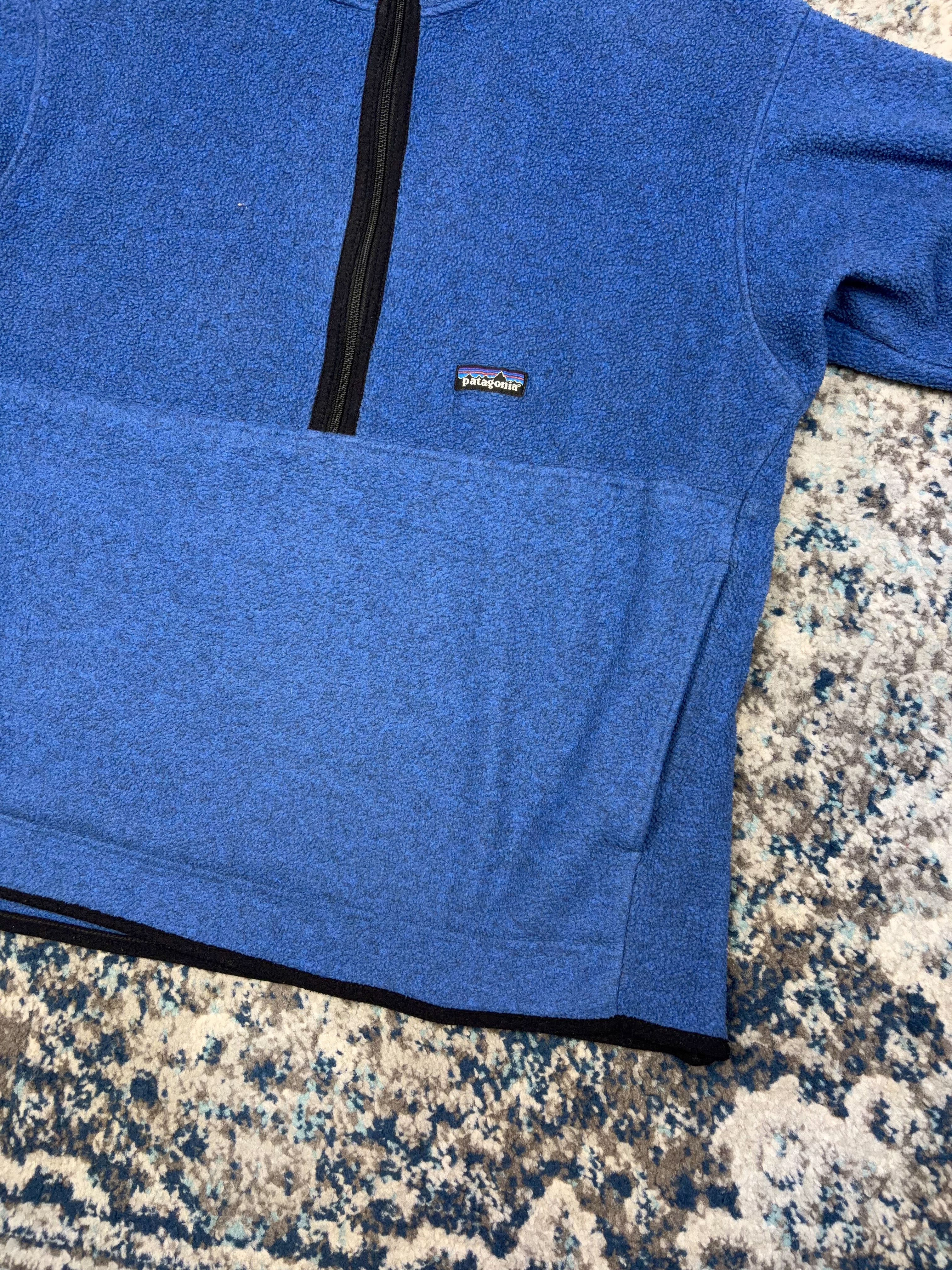 Vintage 90s Patagonia Synchilla 1/2 Zip Fleece Sweatshirt Size Large