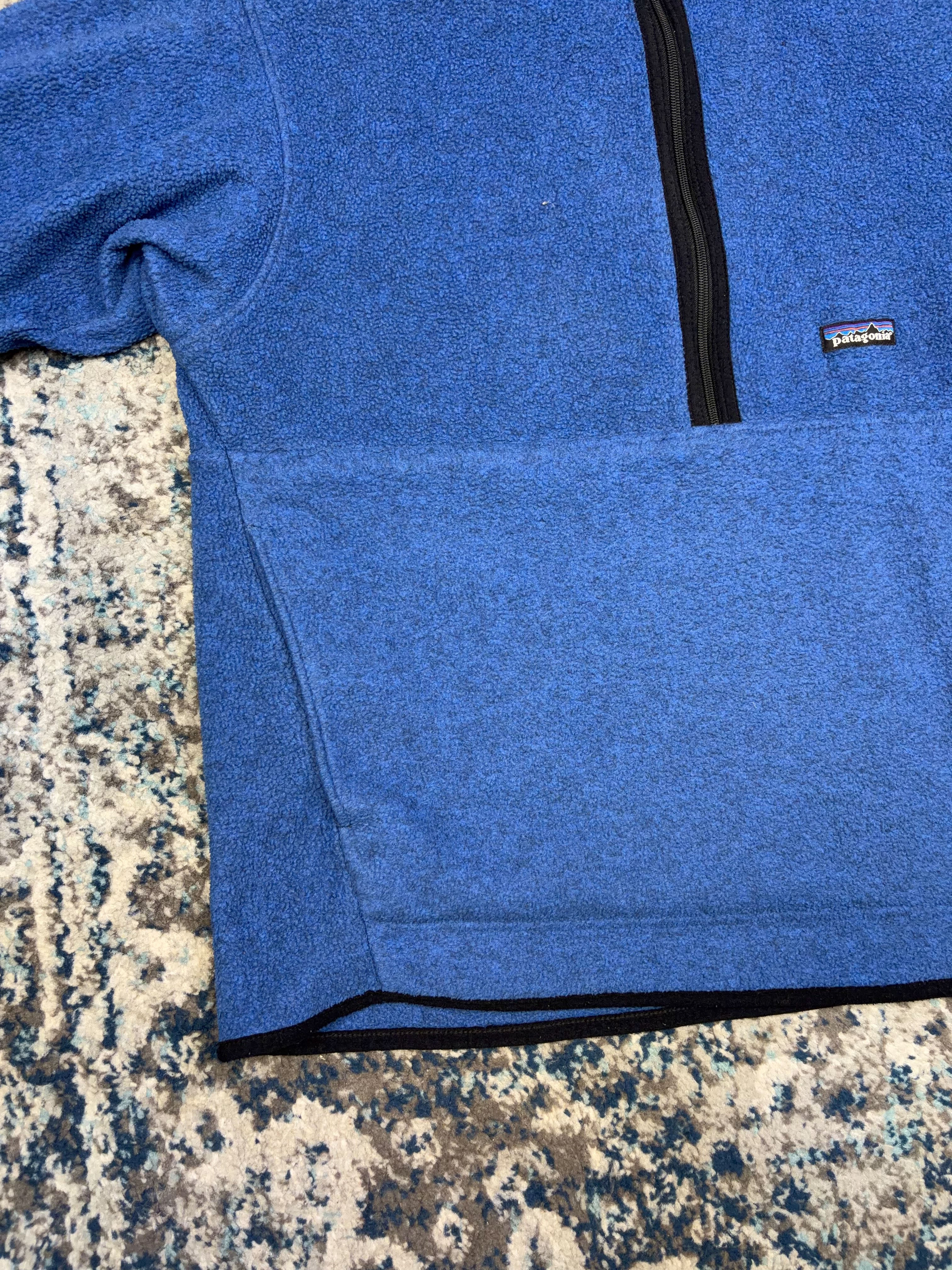 Vintage 90s Patagonia Synchilla 1/2 Zip Fleece Sweatshirt Size Large