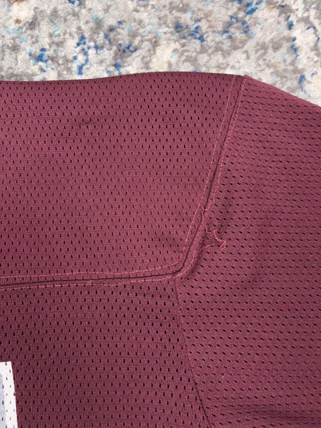 Vintage 80s/90s Centennial Sports #84 Maroon Football Jersey Size Large