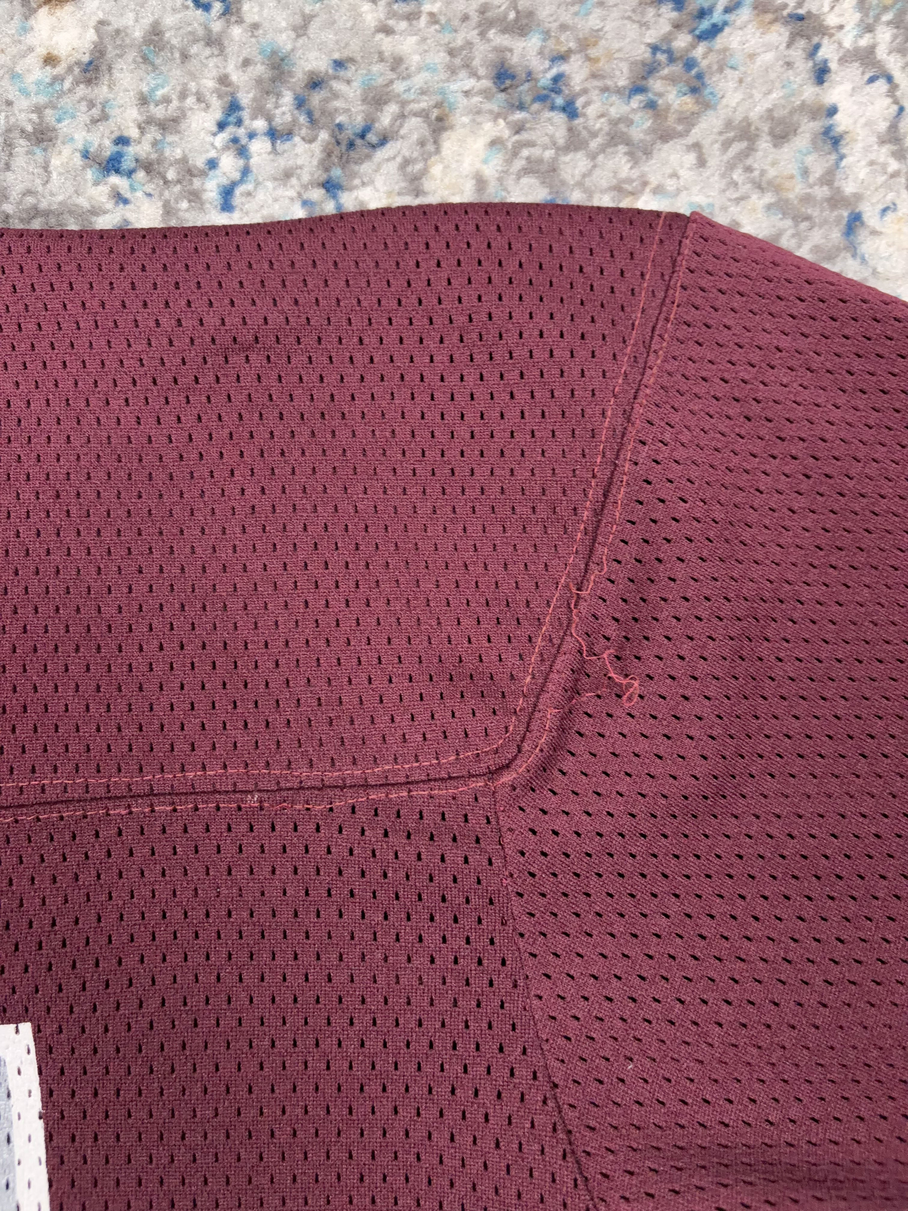Vintage 80s/90s Centennial Sports #84 Maroon Football Jersey Size Large