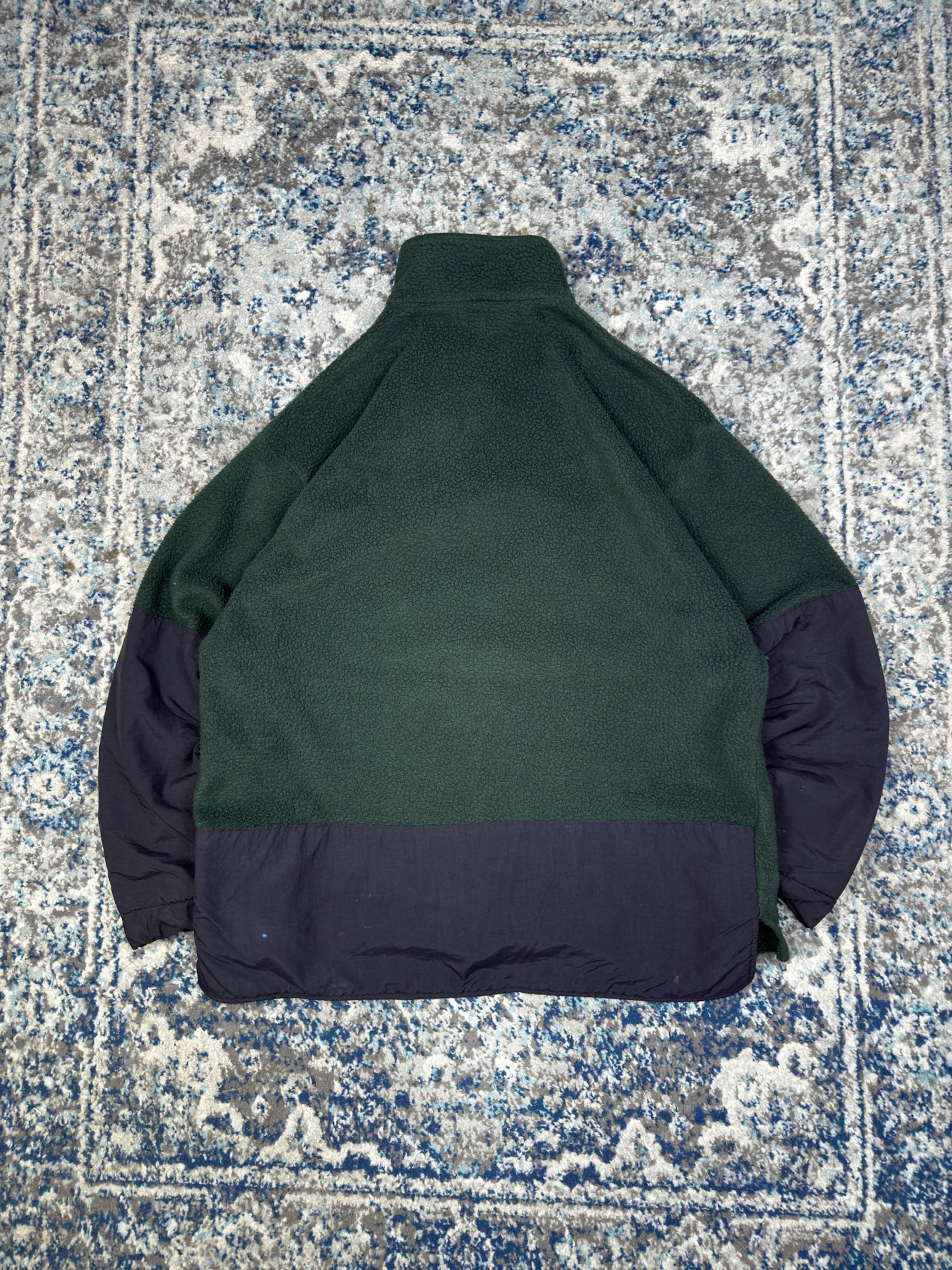 Vintage 90s Polo Sport Ralph Lauren 1/4 Zip Pullover Fleece Sweatshirt Size Medium