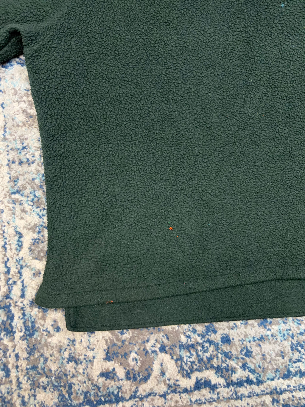 Vintage 90s Polo Sport Ralph Lauren 1/4 Zip Pullover Fleece Sweatshirt Size Medium