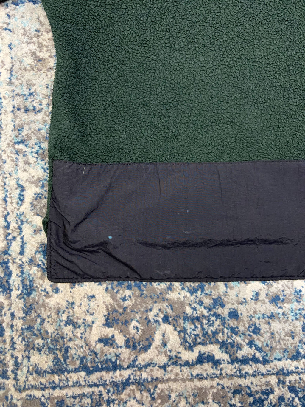 Vintage 90s Polo Sport Ralph Lauren 1/4 Zip Pullover Fleece Sweatshirt Size Medium