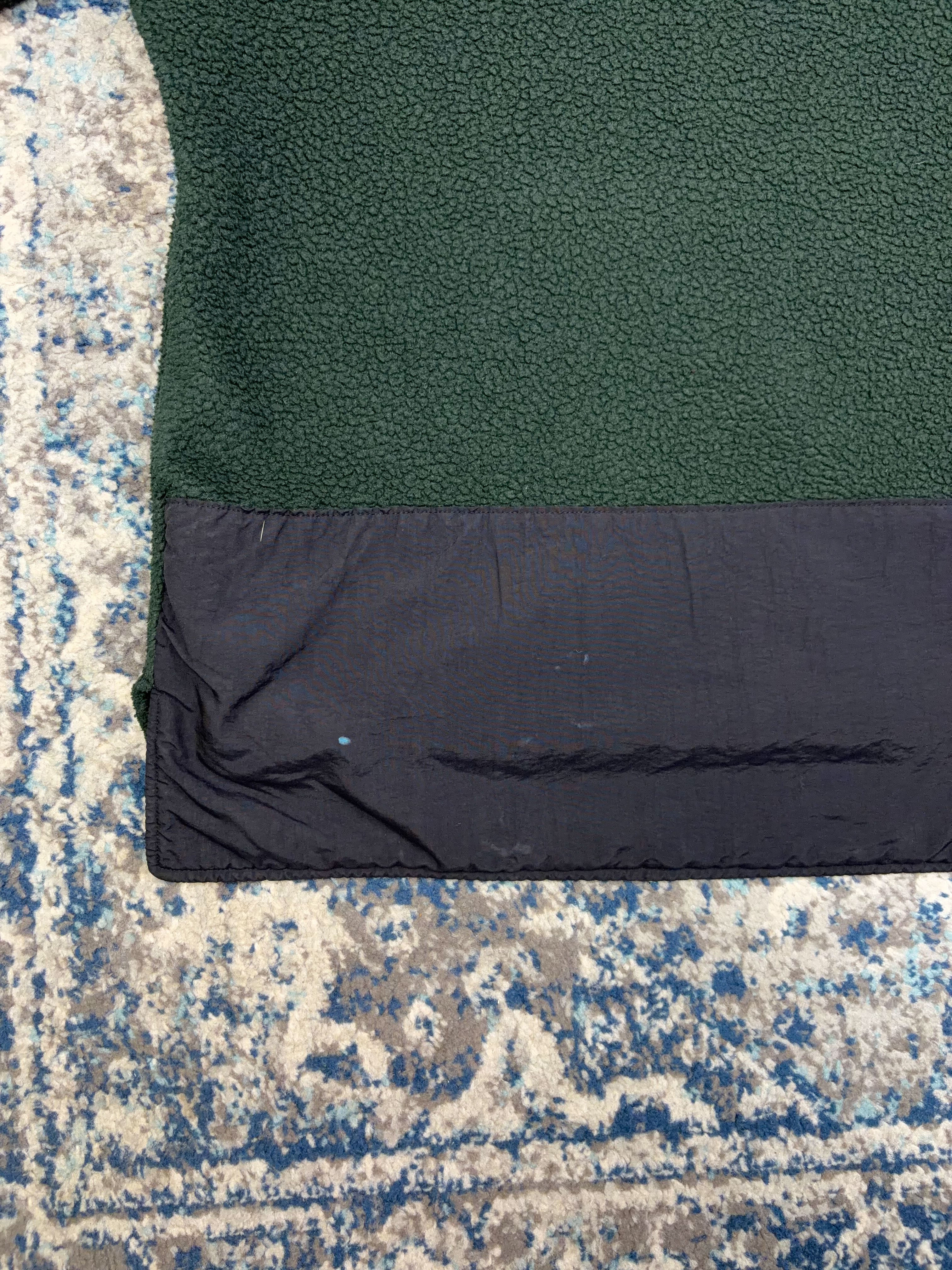 Vintage 90s Polo Sport Ralph Lauren 1/4 Zip Pullover Fleece Sweatshirt Size Medium