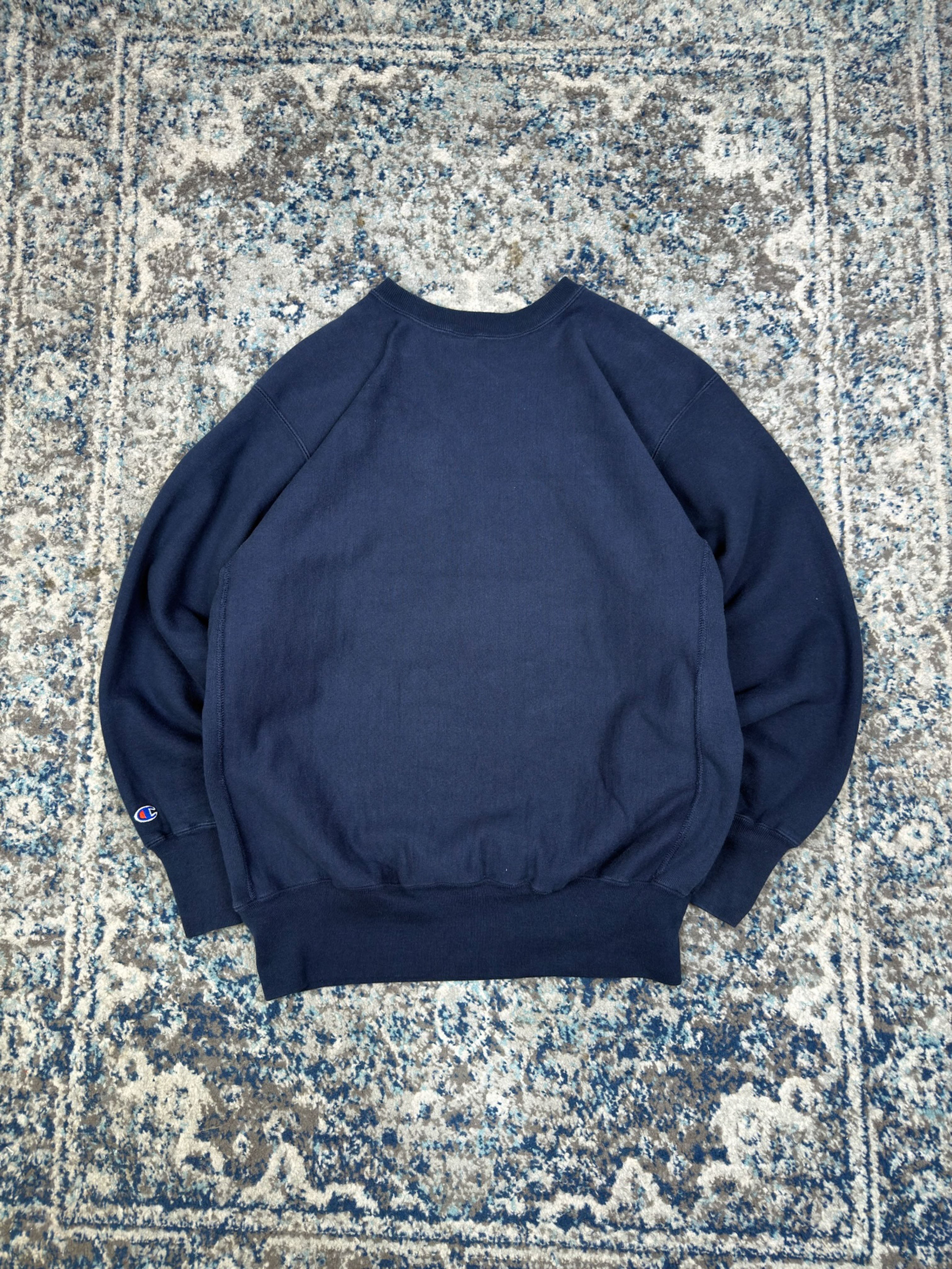 Vintage 90s Syracuse Orangemen NCAA Embroidered Champion Reverse Weave Sweatshirt Size 2XL