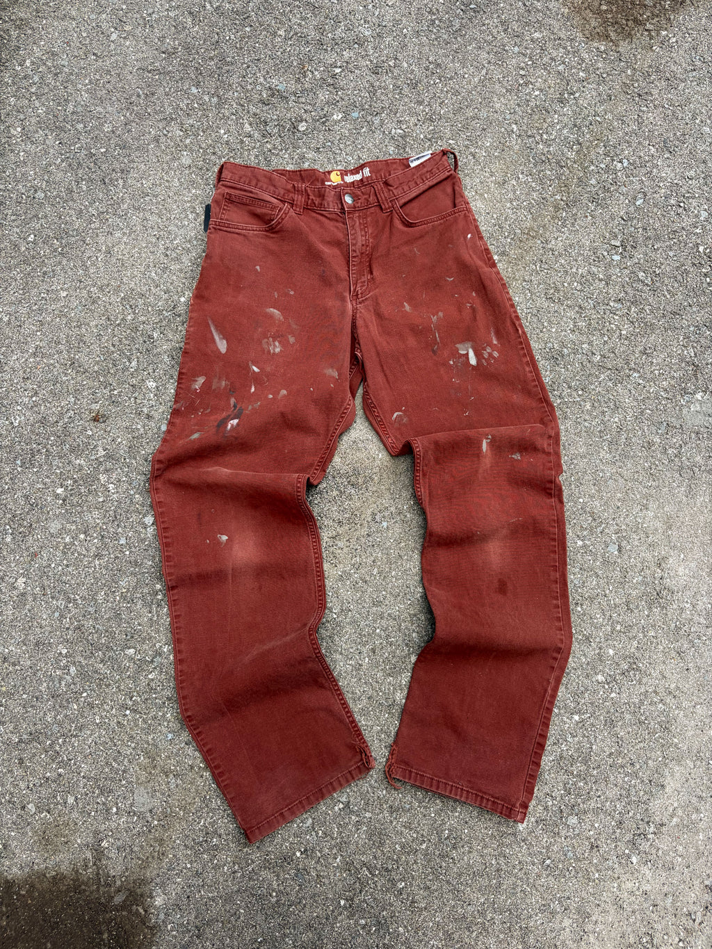 Carhartt Relaxed Fit Canvas Workwear Five Pocket Pants Size 31