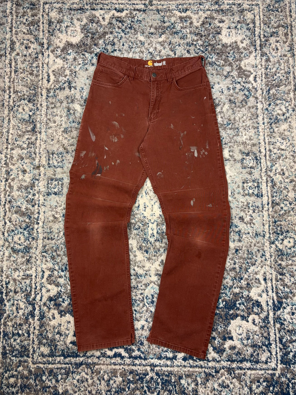 Carhartt Relaxed Fit Canvas Workwear Five Pocket Pants Size 31