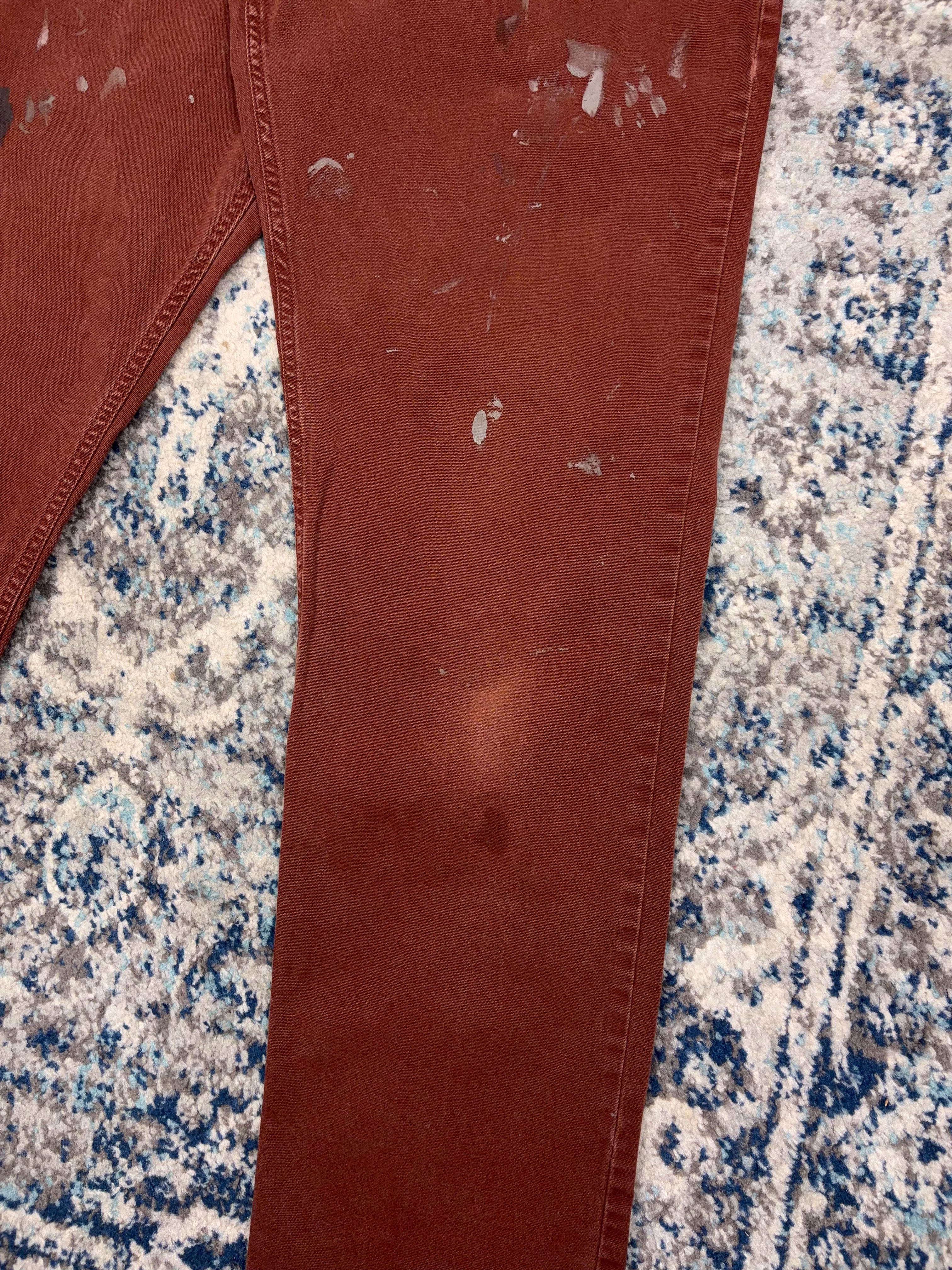 Carhartt Relaxed Fit Canvas Workwear Five Pocket Pants Size 31