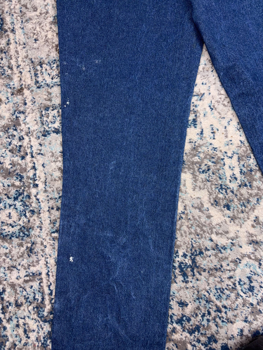 Vintage Carhartt FR Relaxed Fit Dark Wash Denim Workwear Pants Size