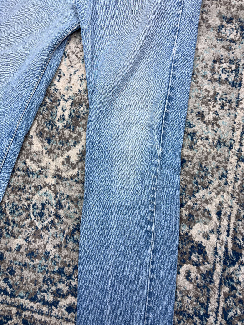 Vintage 90s Levis Orange Tab Straight Fit Light Wash Denim Pants Size 33